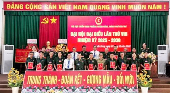 Tổ chức thành công Đại hội đại biểu Hội Cựu chiến binh phường Thuận Hưng nhiệm kỳ 2025-2030