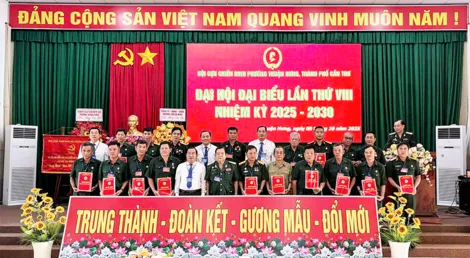 Tổ chức thành công Đại hội đại biểu Hội Cựu chiến binh phường Thuận Hưng nhiệm kỳ 2025-2030