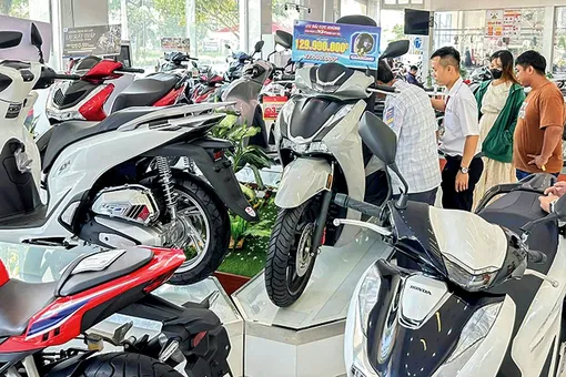 Thị trường xe gắn máy tăng tốc kích cầu tiêu dùng