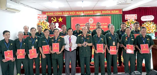 Đại hội đại biểu Hội Cựu chiến binh phường Cái Khế, xã Phong Điền và xã Phú Lộc nhiệm kỳ 2025-2030