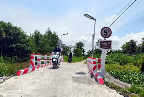 Khánh thành cầu Minh Tâm