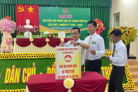 Nông dân Thạnh Thới An thi đua làm giàu