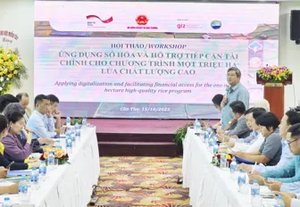 Thúc đẩy số hóa và hỗ trợ tiếp cận tài chính cho tổ chức, cá nhân tham gia Đề án 1 triệu héc-ta lúa