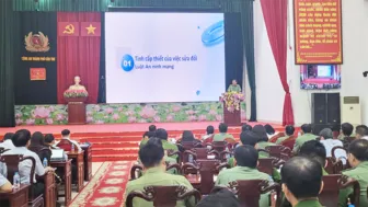 Công an TP Cần Thơ lấy ý kiến đóng góp các dự án Luật do Bộ Công an chủ trì soạn thảo