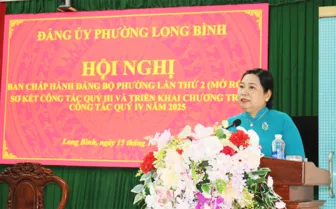 Phường Long Bình cần đẩy mạnh chuyển đổi số, nâng cao chất lượng phục vụ nhân dân