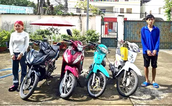 Bắt 2 đối tượng trộm cắp xe ở nhà trọ