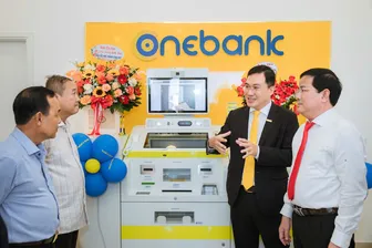 Khai trương Điểm giao dịch Onebank Vị Thanh