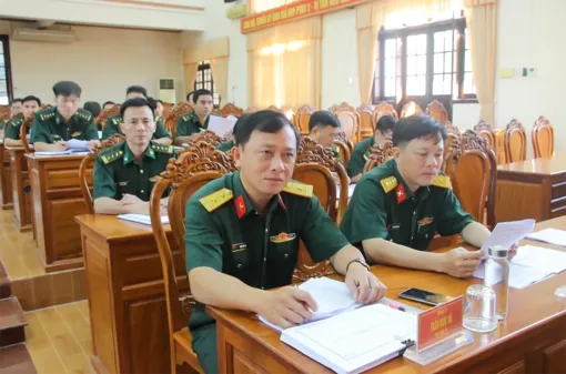 Tập huấn cán bộ tham gia diễn tập khu vực phòng thủ cấp khu vực