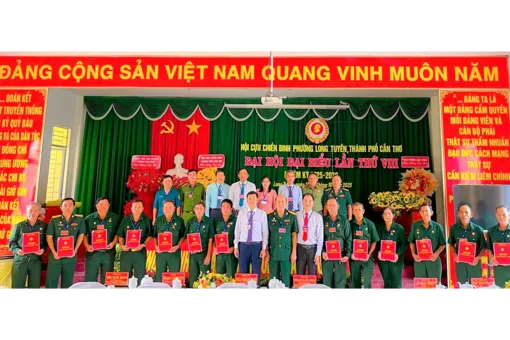 Hội Cựu chiến binh phường Long Tuyền và các xã Trung Hưng, Vĩnh Trinh tổ chức Đại hội đại biểu nhiệm kỳ 2025-2030 Hội Cựu chiến binh phường Long Tuyền và các xã Trung Hưng, Vĩnh Trinh tổ chức Đại hội đại biểu nhiệm kỳ 2025-2030