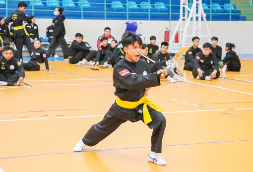 Dấu ấn Kỳ thi thăng cấp đai - đẳng Võ thuật Cổ truyền