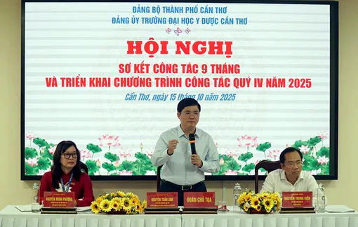 Đảng bộ Trường Đại học Y Dược Cần Thơ kết nạp đảng viên mới vượt 20% chỉ tiêu năm 2025