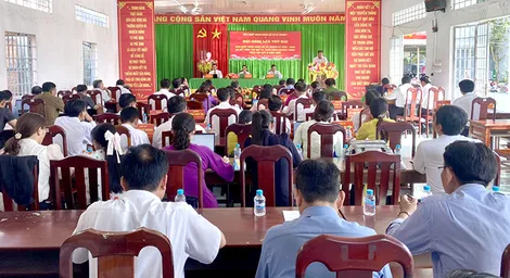 Xã Vị Thanh 1 tiếp tục phát huy mô hình “Chủ nhật hành chính thân thiện, hành chính phục vụ”