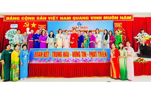 Đại hội đại biểu Phụ nữ phường Trung Nhứt nhiệm kỳ 2025-2030 thành công tốt đẹp Đại hội đại biểu Phụ nữ phường Trung Nhứt nhiệm kỳ 2025-2030 thành công tốt đẹp