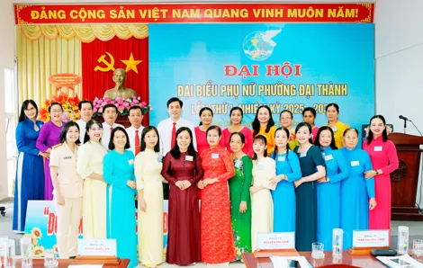 Hội LHPN phường Đại Thành và xã Vĩnh Tường tổ chức Đại hội đại biểu nhiệm kỳ 2025-2030