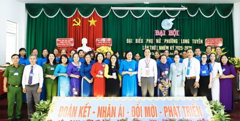 Đại hội đại biểu Phụ nữ phường Long Tuyền và xã Phong Điền nhiệm kỳ 2025-2030