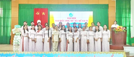 Tổ chức thành công Đại hội đại biểu Hội LHPN xã Kế Sách lần thứ I