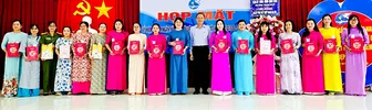 Trung Nhứt và Thạnh phú tổ chức kỷ niệm 95 năm Ngày thành lập Hội LHPN Việt Nam