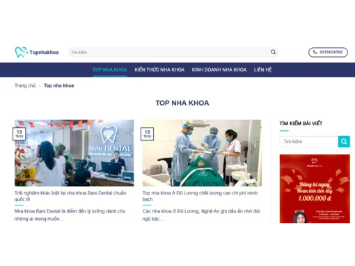 Đồng hành cùng Topnhakhoa: Cơ hội vàng để bứt phá doanh thu