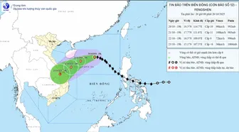 Bão số 12 liên tục đổi hướng, hướng về vùng biển phía Bắc đặc khu Hoàng Sa