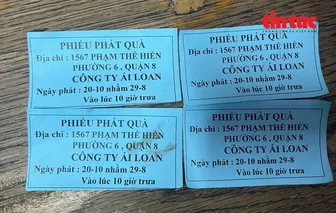 Cảnh giác với chiêu lừa tặng phiếu từ thiện