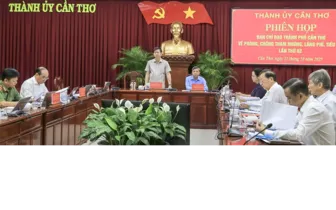 Ban chỉ đạo TP Cần Thơ về phòng, chống tham nhũng, lãng phí, tiêu cực tổ chức phiên họp lần thứ 2