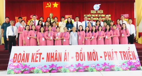Đại hội đại biểu Phụ nữ xã Vĩnh Thạnh nhiệm kỳ 2025-2030 thành công tốt đẹp