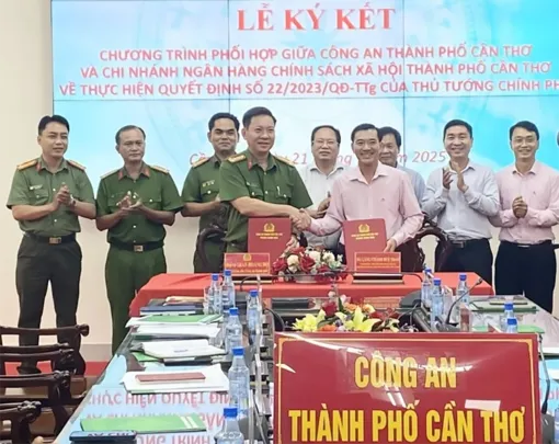 Ký kết chương trình phối hợp thực hiện tín dụng đối với người chấp hành xong án phạt tù