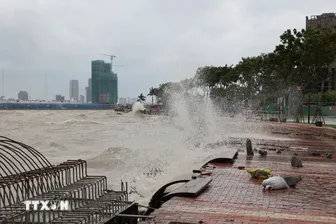 Dự báo ven biển từ Quảng Trị đến Đà Nẵng mưa lớn do ảnh hưởng bão số 12