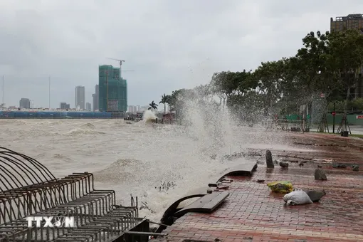 Dự báo ven biển từ Quảng Trị đến Đà Nẵng mưa lớn do ảnh hưởng bão số 12 Dự báo ven biển từ Quảng Trị đến Đà Nẵng mưa lớn do ảnh hưởng bão số 12