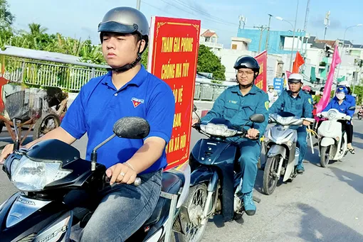Xung kích tuyên truyền phòng, chống ma túy
