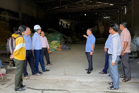 Bàn giao mặt bằng thi công dự án đường ống dẫn khí Lô B - Ô Môn đoạn qua phường Phước Thới Bàn giao mặt bằng thi công dự án đường ống dẫn khí Lô B - Ô Môn đoạn qua phường Phước Thới