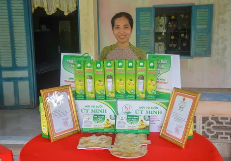 Nâng cao giá trị trái bưởi Năm Roi