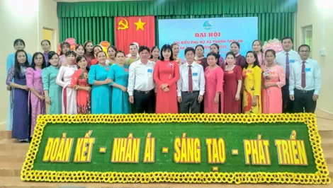 Hội LHPN xã Thạnh Thới An tổ chức Đại hội đại biểu nhiệm kỳ 2025-2030 Hội LHPN xã Thạnh Thới An tổ chức Đại hội đại biểu nhiệm kỳ 2025-2030
