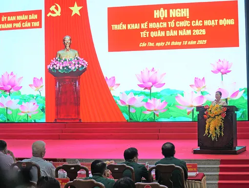 Cần Thơ triển khai kế hoạch Tết Quân Dân năm 2026 Cần Thơ triển khai kế hoạch Tết Quân Dân năm 2026