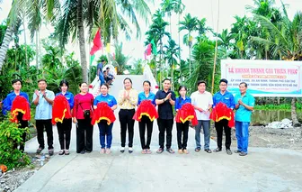 Chung tay xây dựng cầu, đường giao thông nông thôn Chung tay xây dựng cầu, đường giao thông nông thôn