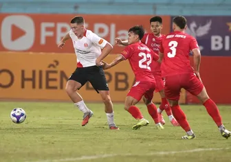 Chơi thiếu người, Công an Hà Nội vẫn giành chiến thắng trước Công an TP Hồ Chí Minh