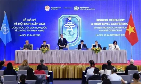 Công ước Hà Nội là tuyên ngôn của hợp tác toàn cầu trong kỷ nguyên số