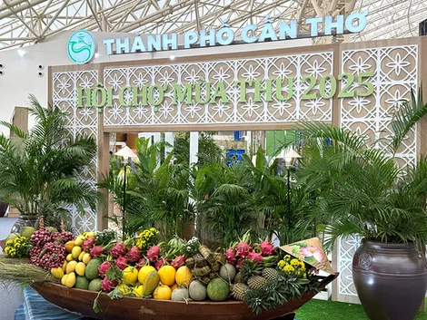 Cần Thơ xúc tiến thương mại, giới thiệu sản phẩm chỉ dẫn địa lý tại Hội chợ Mùa Thu 2025 Cần Thơ xúc tiến thương mại, giới thiệu sản phẩm chỉ dẫn địa lý tại Hội chợ Mùa Thu 2025