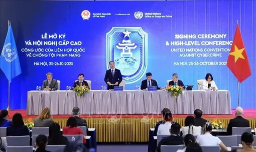 Công ước Hà Nội là tuyên ngôn của hợp tác toàn cầu trong kỷ nguyên số Công ước Hà Nội là tuyên ngôn của hợp tác toàn cầu trong kỷ nguyên số