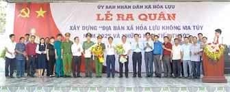 Hỏa Lựu quyết tâm xây dựng “xã không ma túy” bền vững
