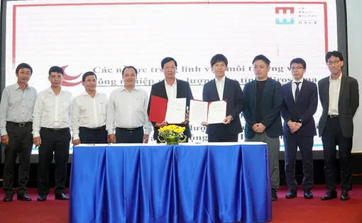 Ký kết Bản ghi nhớ hợp tác lĩnh vực năng lượng, môi trường Ký kết Bản ghi nhớ hợp tác lĩnh vực năng lượng, môi trường