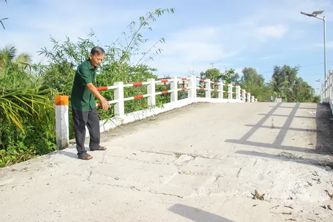 Chi hội trưởng Cựu chiến binh với nhiều đóng góp xây dựng, sửa chữa cầu, đường