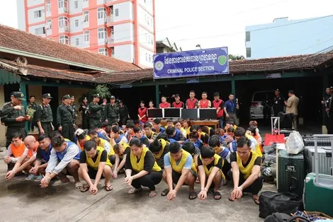 Phá chuyên án lừa đảo qua mạng hơn 300 tỷ đồng, bắt 59 đối tượng tại Campuchia