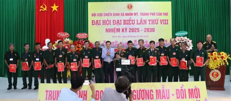 Hội Cựu chiến binh xã Nhơn Mỹ tổ chức Đại hội đại biểu nhiệm kỳ 2025-2030 Hội Cựu chiến binh xã Nhơn Mỹ tổ chức Đại hội đại biểu nhiệm kỳ 2025-2030