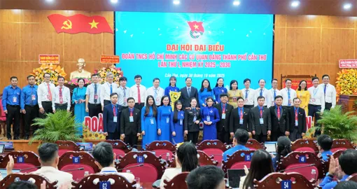 Đại hội đại biểu Đoàn TNCS Hồ Chí Minh Các cơ quan Đảng TP Cần Thơ nhiệm kỳ 2025-2030