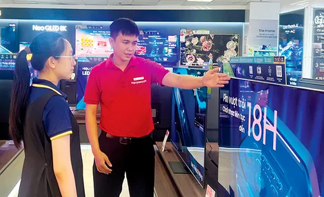 Điện máy giảm giá, kích cầu tiêu dùng dịp cuối năm Điện máy giảm giá, kích cầu tiêu dùng dịp cuối năm