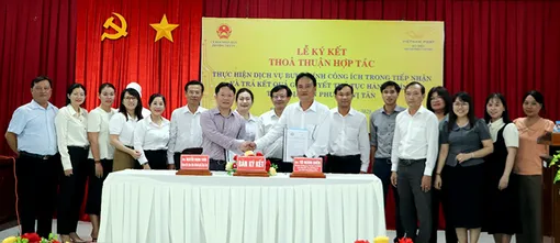 Ký kết hợp tác trong giải quyết thủ tục hành chính không phụ thuộc vào địa giới hành chính