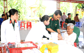 សា​លា​យោ​ធា​នៃ​យោធ​ភូមិ​ភាគ៩ រៀប​ចំ​កម្ម​វិធី​ពិនិត្យ​ជំ​ងឺ​និង​ផ្តល់​ថ្នាំ​ដោយ​ឥត​គិត​ថ្លៃ