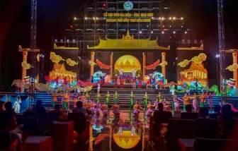 Tổng duyệt chương trình nghệ thuật khai mạc Lễ hội Oóc Om Bóc - Đua ghe Ngo TP Cần Thơ