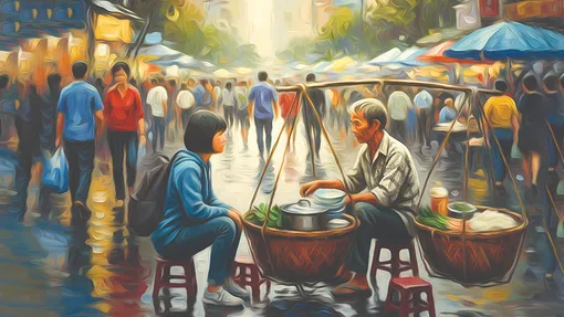 Giữa phố, chợt có người giống cha